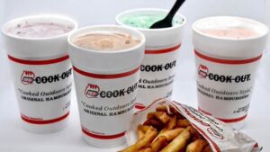 Cook Out Floats & Cheesecakes